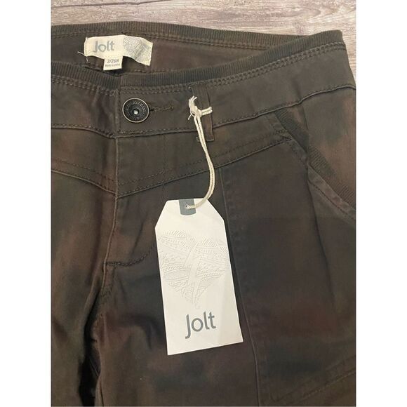 Jolt Skinny Pants Jeans Denim Stretch Brown Faded Style Women’s Junior’s 3/26W - Picture 3 of 8